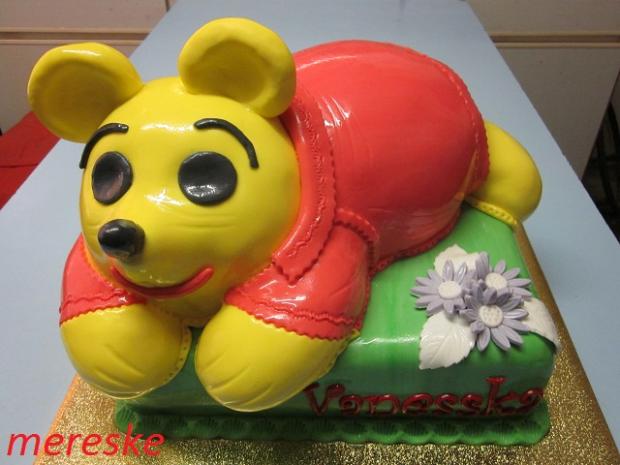 Macku Pu pre Vanessku, torta, Rozprávkové torty Macku Pu pre Vanessku, torta, Rozprávkové torty, Mereske, 1