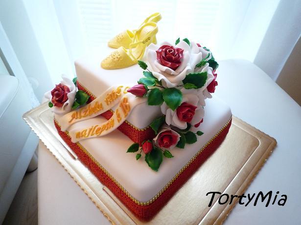 Torta pre tanečníčku - iný pohľad, torta, Narodeninové torty, TortyMia, 1