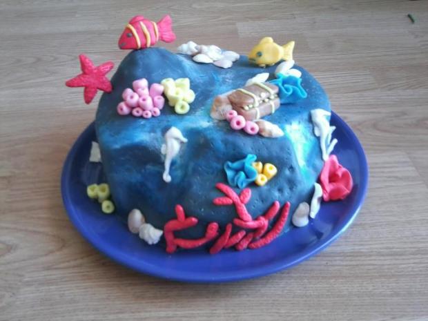 podmorska, torta, Ostané torty pre deti, Tati13, 1