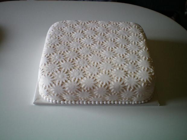 Jednoduchá svadobná, torta, Svadobné torty, marienka1984, 1