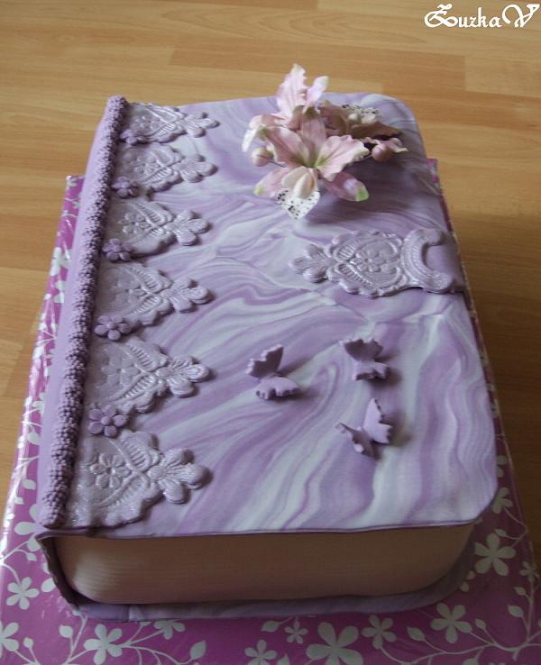 Narodeninová kniha, torta, Narodeninové torty Narodeninová kniha, torta, Narodeninové torty, ZuzkaV, 1