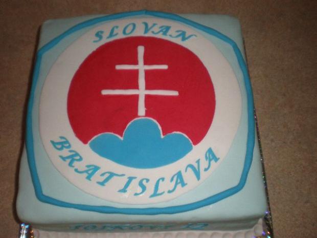 slovan bratislava, torta, Športové torty, junaslubica, 1