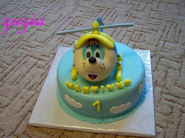 Budgie the helicopter, torta, Rozprávkové torty Budgie the helicopter, torta, Rozprávkové torty, zuzia, 1