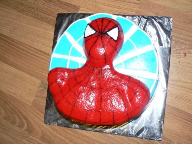 Spiderman, torta, Rozprávkové torty, Agika, 1