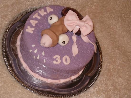 klobáska s očkami =) hahahah ..... na 30-tku =), torta, Narodeninové torty, karinka306, 1
