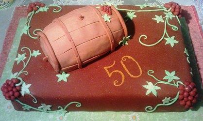 S hroznom a sudkom, torta, OLINKA_liska_ryska, 1