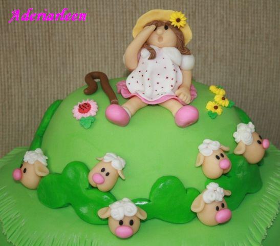 Dievčatko s ovečkami, torta, Torty pre dievčatá Dievčatko s ovečkami, torta, Torty pre dievčatá, Aderiarleen, 1