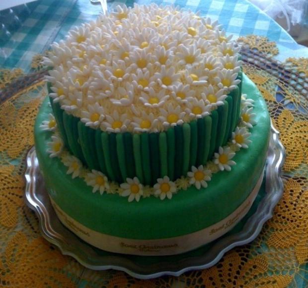 Margarétková na 20-tku, torta, Narodeninové torty, M.Vargová, 1