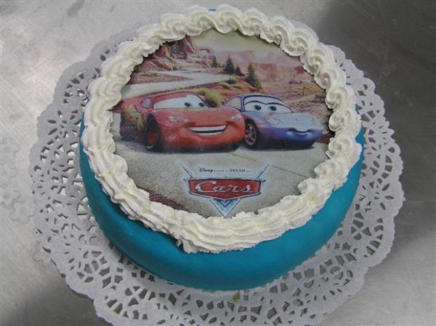 The Cars, torta, Torty autíčka, vláčiky, Švédske torty, 1