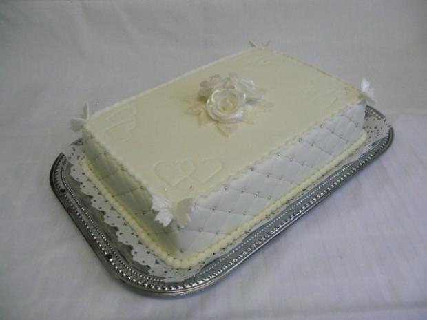 Svadobná obdĺžniková, torta, Svadobné torty Svadobná obdĺžniková, torta, Svadobné torty, matulko74, 1