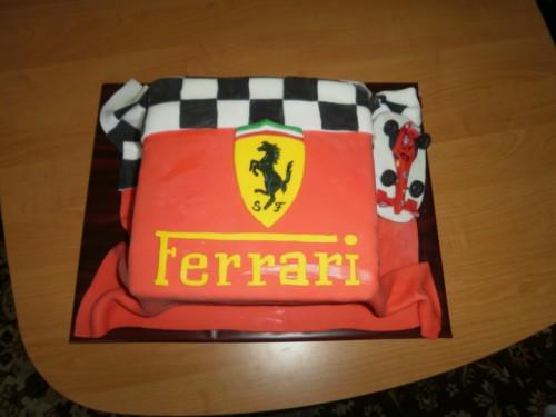 ferrari, torta, Športové torty, SILWIA 21, 1