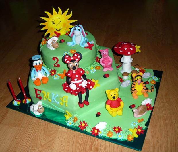 mix postavičiek do škôlky, torta, Rozprávkové torty mix postavičiek do škôlky, torta, Rozprávkové torty, ajka7, 1