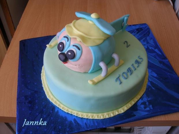 detská s vrtulníkom, torta, Ostané torty pre deti detská s vrtulníkom, torta, Ostané torty pre deti, Jannka, 1