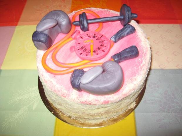 torta pre telocvikara, torta, Netradičné torty, zu-zu, 1