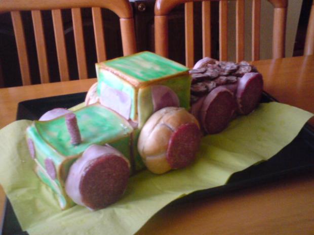 traktor, torta, Slané torty traktor, torta, Slané torty, mata64, 1