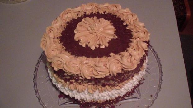 karamelová s penovým plátom, torta, slnecnica82, 1