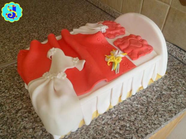 Svadobná posteľ na želanie, torta, Svadobné torty Svadobná posteľ na želanie, torta, Svadobné torty, Janka.S, 1