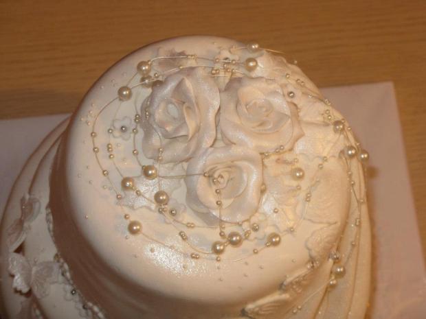 detail 1, torta, Svadobné torty, Magdalienka, 1