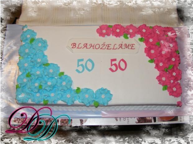 Pre rodičov k 50+50, torta, Narodeninové torty, danndy20, 1