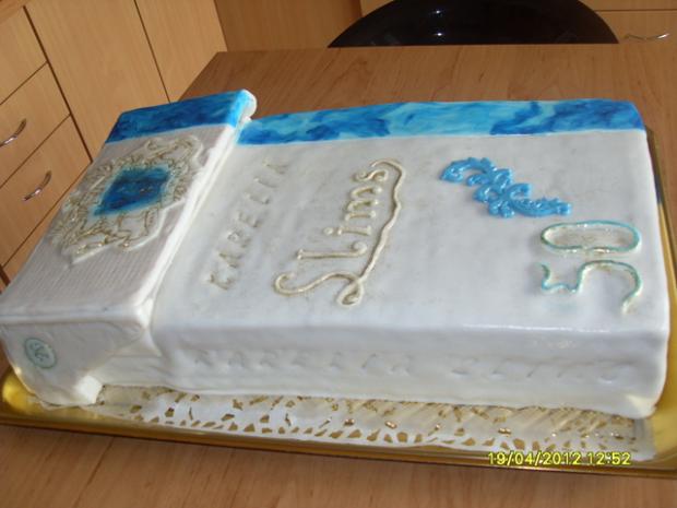 cigarety slims, torta, Narodeninové torty, lubkarak, 1