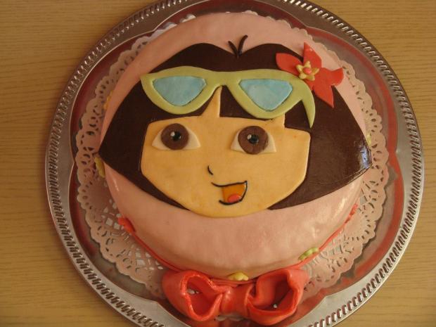 Dora1, torta, Torty pre dievčatá, Magdalienka, 1