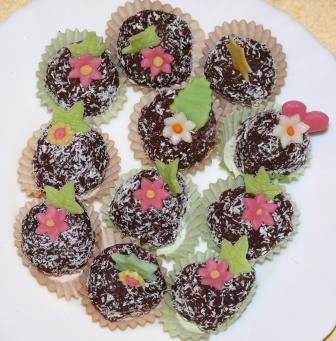 kokosové koule... , torta, Zákusky, Lenča Š., 1