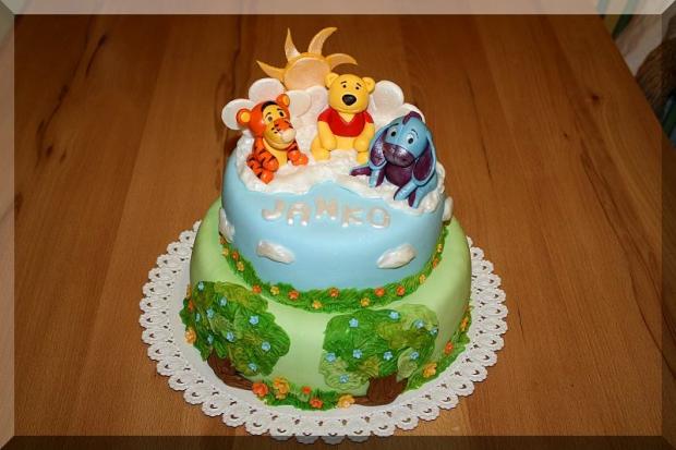 Macko Pu a kamosi :-), torta, Rozprávkové torty Macko Pu a kamosi :-), torta, Rozprávkové torty, nikanika, 1
