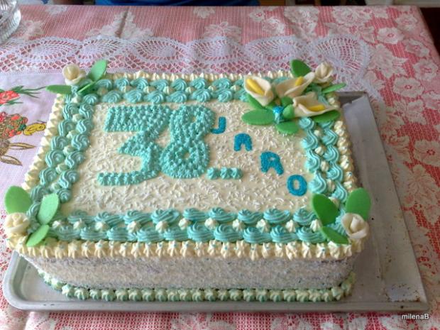 narodeninova, torta, Narodeninové torty, MilenaB, 1