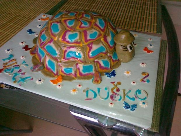 korytnačka pre Mišku aDuška, torta, Torty so zvieratkami korytnačka pre Mišku aDuška, torta, Torty so zvieratkami, leti, 1