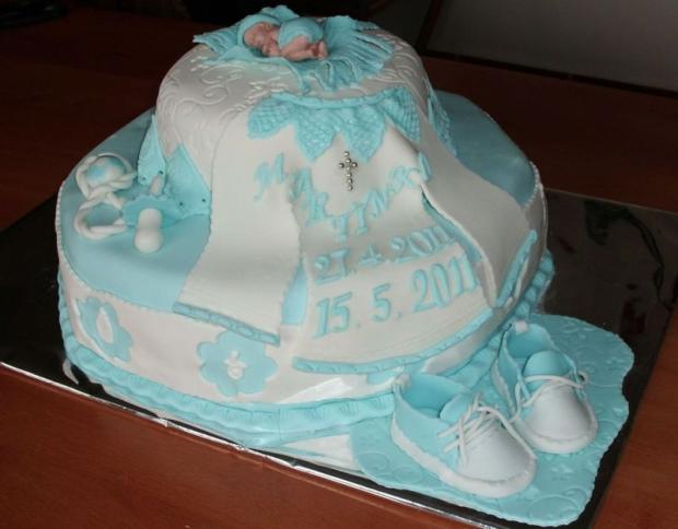 Krstiny, torta, Torty na krstiny, AnkaHanka, 1