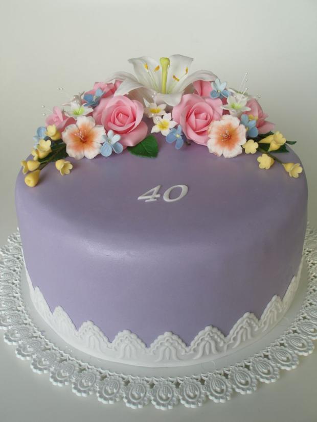 K 40, torta, Narodeninové torty K 40, torta, Narodeninové torty, KatkaRF, 1