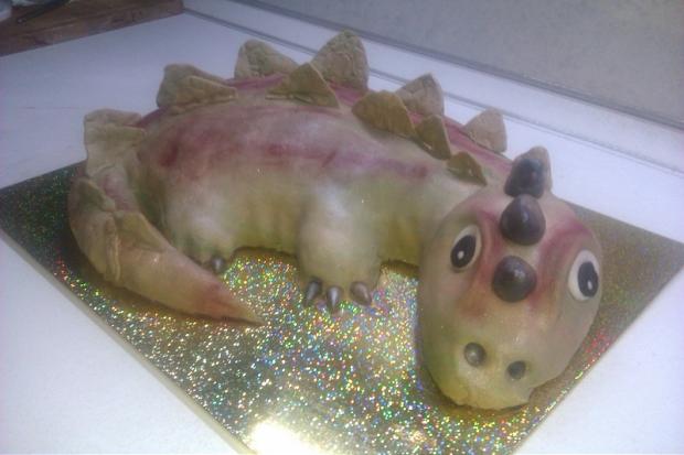 Dinosaurus, torta, Torty so zvieratkami, Badka, 1