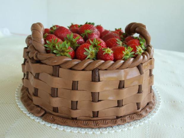 košík, torta, Netradičné torty, esta, 1