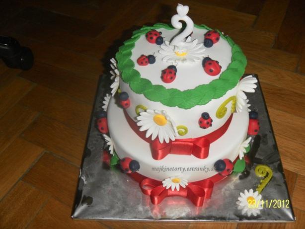 S lienkami 2, torta, Ostané torty pre deti S lienkami 2, torta, Ostané torty pre deti, bzucinka, 1