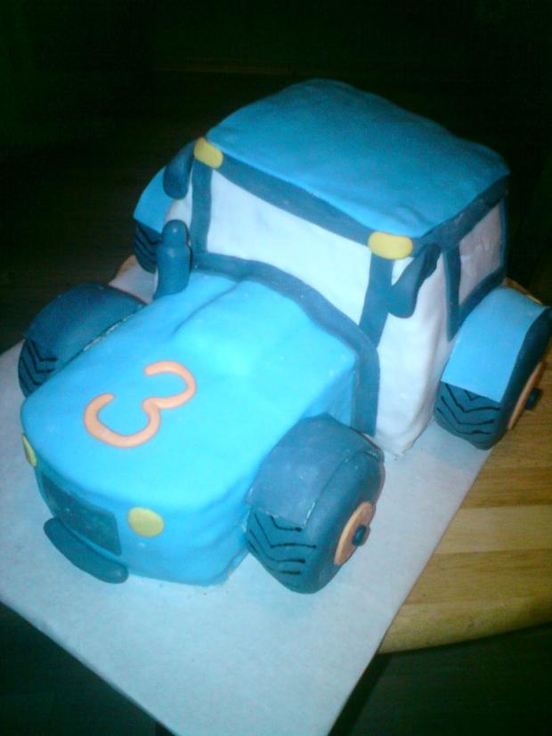 Pokus o TRAKTOR, torta, Torty autíčka, vláčiky, MartinaO, 1