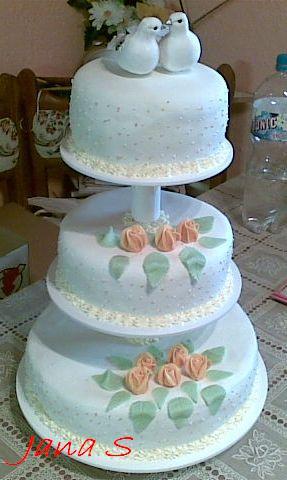 svadobná, torta, Svadobné torty svadobná, torta, Svadobné torty, Jana S, 1
