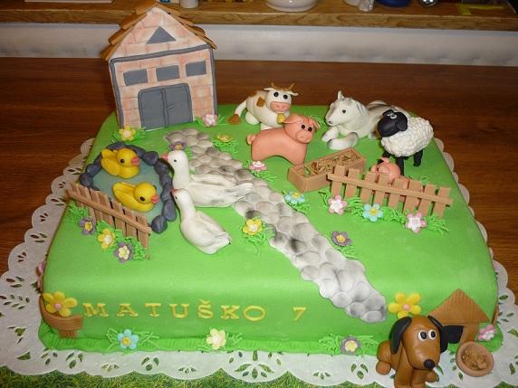 Farma pre Matúška, torta, Torty so zvieratkami Farma pre Matúška, torta, Torty so zvieratkami, jarka22, 1