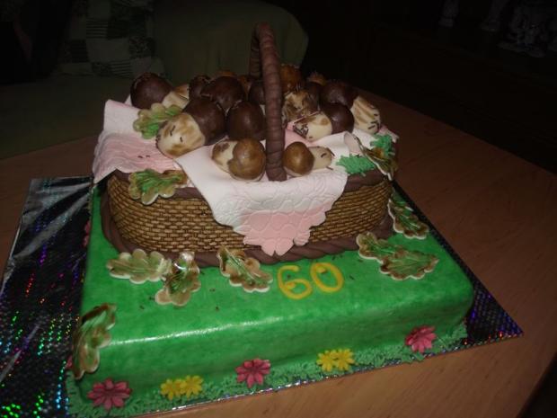 Pre hubára k 60.nar, torta, Narodeninové torty Pre hubára k 60.nar, torta, Narodeninové torty, m_onika, 1