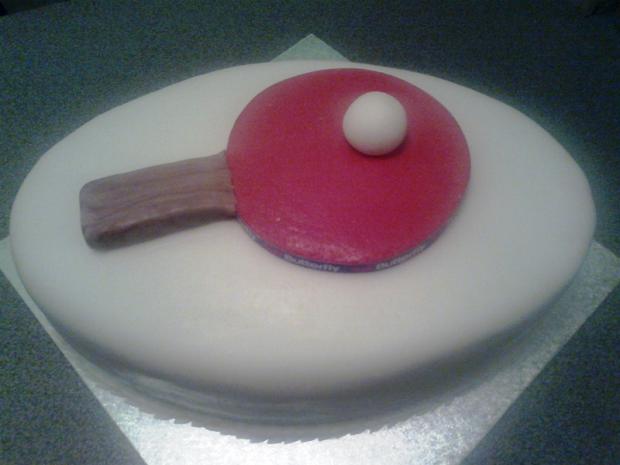pinpongová raketa na želanie, torta, Svadobné torty, edina, 1