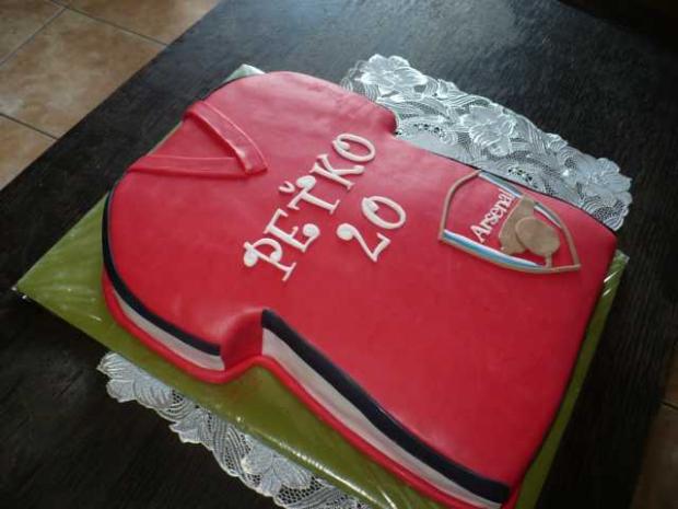 dres pre futbalistu, torta, Športové torty, ivča, 1