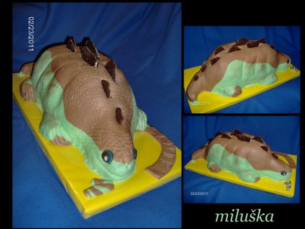 dinosaurus-----Daniel --1--, torta, Torty so zvieratkami dinosaurus-----Daniel --1--, torta, Torty so zvieratkami, miluška, 1