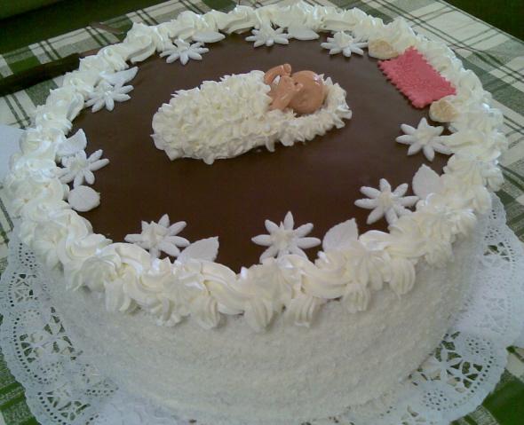 pre malé bábätko, torta, Torty na krstiny pre malé bábätko, torta, Torty na krstiny, ivuška, 1