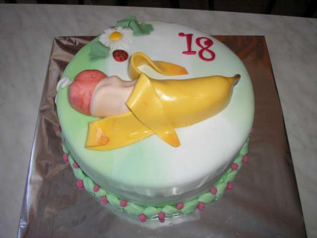 Pánsky banán, torta, Torty pre dospelých *, petra 18, 1