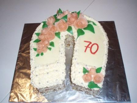 podkova, torta, Narodeninové torty podkova, torta, Narodeninové torty, Ivet, 1