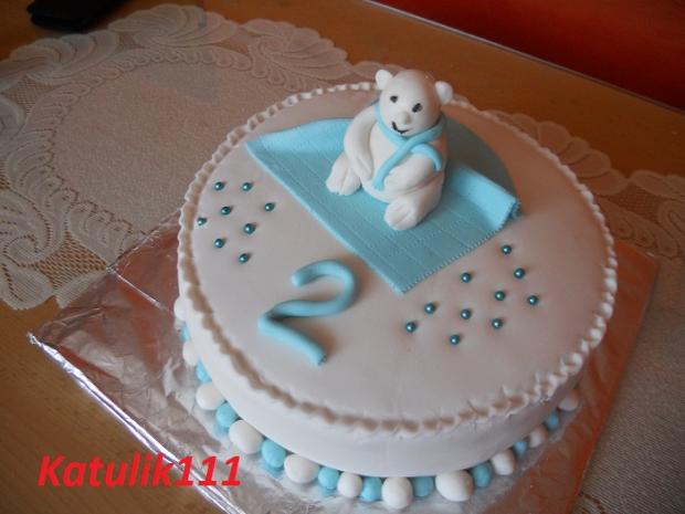 ladový macko, torta, Torty so zvieratkami, katulik111, 1