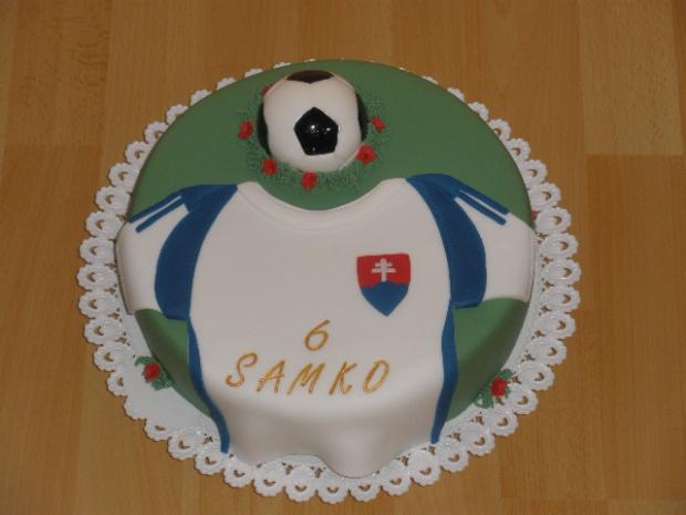 Pre Samka, torta, Športové torty Pre Samka, torta, Športové torty, Iveta Barlíková, 1