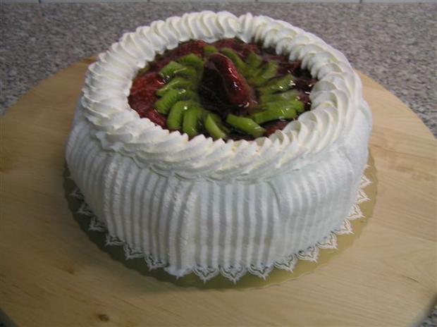 Frukt torta, torta Frukt torta, torta, Švédske torty, 1