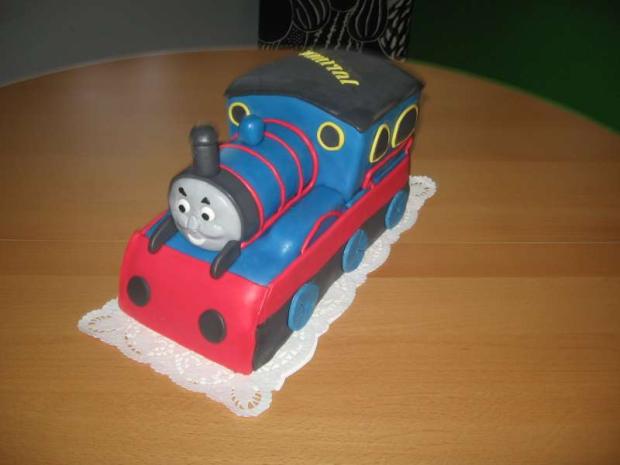 Mašinka Tomáš, torta, Torty autíčka, vláčiky, Lubka212, 1