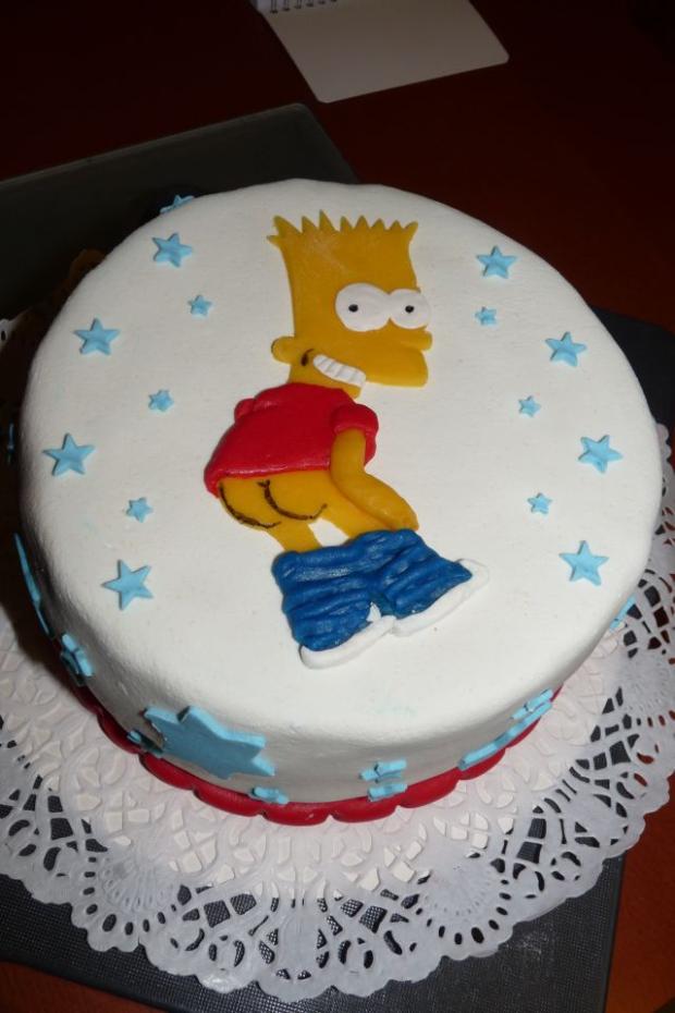 Bart SDimson , torta, Rozprávkové torty Bart SDimson , torta, Rozprávkové torty, martazdar, 1