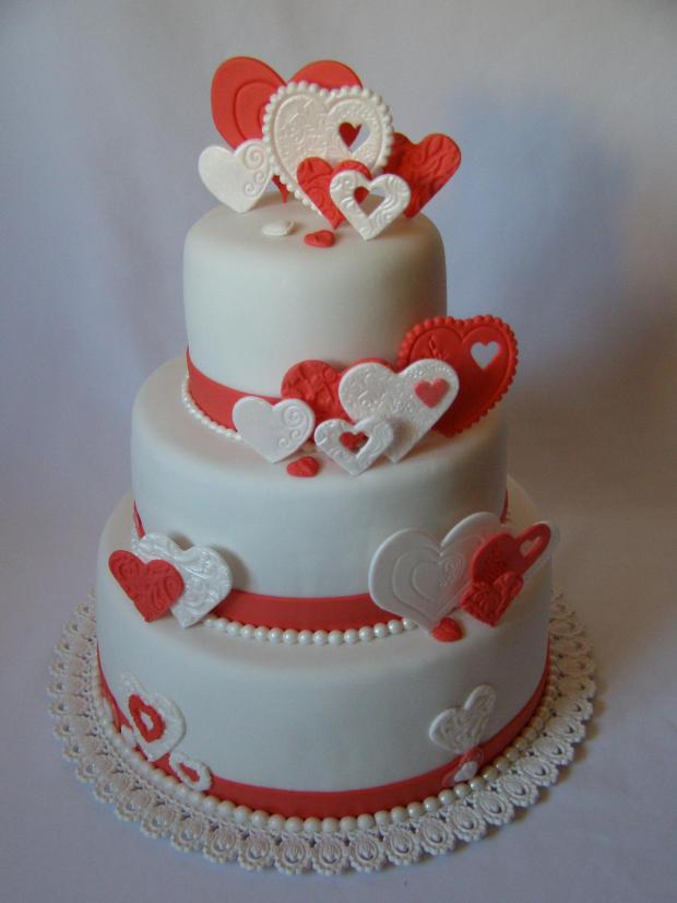 Srdiečková, torta, Svadobné torty Srdiečková, torta, Svadobné torty, Miruš 77, 1